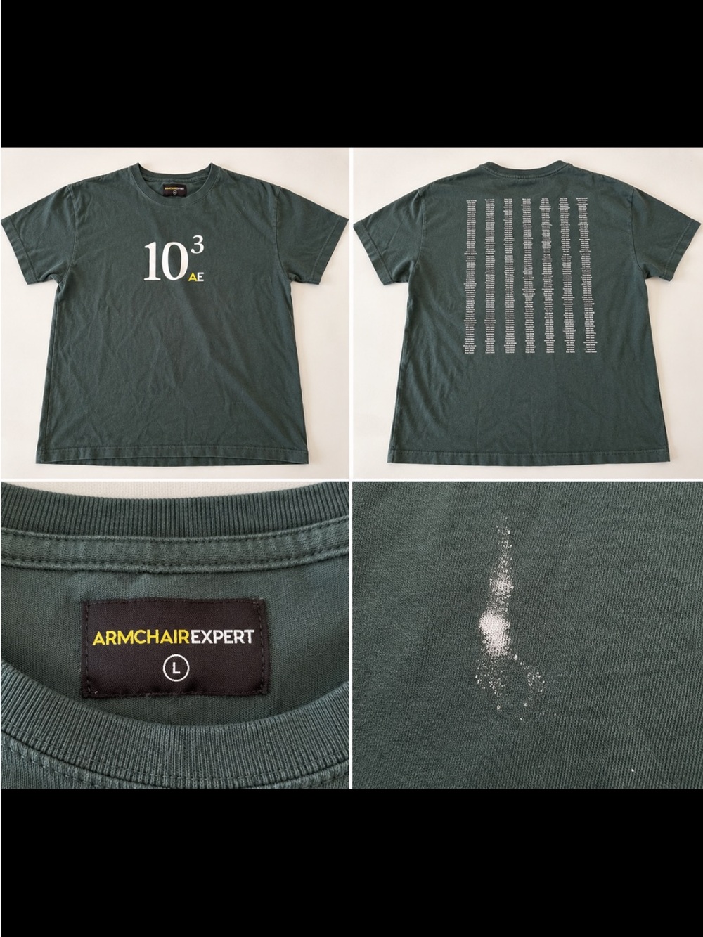 Armchair Expert Podcast 1,000th Episode T-Shirt – Size Large